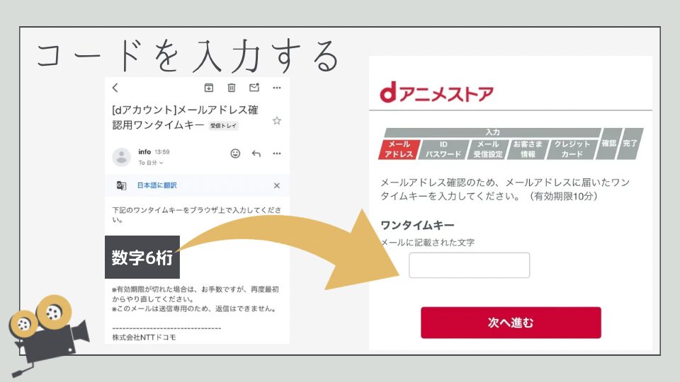 dアニメストア　登録方法　入会方法　やり方　dアカウントを持っていない人